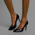 Image of 10"+1" 14K White Gold Shiny-Cut Beaded Anklet