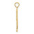 Image of 10K Rose Gold Fancy Cross Pendant