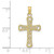 Image of 10K Rose Gold Fancy Cross Pendant