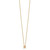 Image of 10k Tri-Color Black Hills Gold Butterfly Necklace 10BH700-18