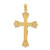 Image of 10K Two-tone Gold Crucifix Pendant 10C3922