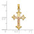 Image of 10K Two-tone Gold Crucifix Pendant 10K9054