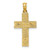 Image of 10K Two-tone Gold Latin Crucifix Pendant