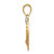 Image of 10K Two-tone Gold w/White Rhodium #1 DAUGHTER Heart Pendant