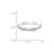 Image of 10K White Gold 2.5mm Standard Flat Comfort Fit Band Ring