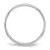 Image of 10K White Gold 2mm Half Round Band Ring