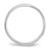 Image of 10K White Gold 2mm Standard Comfort Fit Band Ring