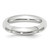 Image of 10K White Gold 4mm Standard Comfort Fit Band Ring