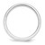 Image of 10K White Gold 5mm Standard Comfort Fit Band Ring