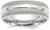 Image of 10K White Gold 7mm Double Milgrain Comfort Fit Band Ring