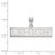 10K White Gold Lehigh University Large Pendant by LogoArt (1W006LHU)