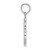 Image of 10k White Gold Polished F Script Initial Pendant Image of 10k White Gold Polished F Script Initial Pendant