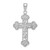 Image of 10k White Gold Textured & Beaded Edge Pendant