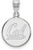 Image of 10K White Gold University of California Berkeley Medium Pendant LogoArt 1W045UCB