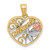 Image of 10k Yellow & Rose Gold with White Rhodium Abuela Pendant