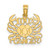 Image of 10K Yellow Gold 100% CANCER Pendant