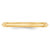 Image of 10K Yellow Gold 2.5mm Half Round with Edge Band Ring