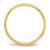 Image of 10K Yellow Gold 2mm Half Round Band Ring