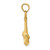 Image of 10k Yellow Gold 3-D Anchor Pendant 10C3341