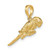 Image of 10K Yellow Gold 3-D Parrot Pendant