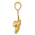 Image of 10K Yellow Gold 3-D w/ 4 Blades Propeller Pendant Image of 10K Yellow Gold 3-D w/ 4 Blades Propeller Pendant