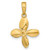 Image of 10K Yellow Gold 3-D w/ 4 Blades Propeller Pendant Image of 10K Yellow Gold 3-D w/ 4 Blades Propeller Pendant