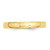 Image of 10K Yellow Gold 3mm Half Round Band Ring