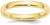 Image of 10K Yellow Gold 3mm Standard Comfort Fit Band Ring