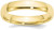 Image of 10K Yellow Gold 4mm Lightweight Comfort Fit Band Ring
