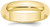Image of 10K Yellow Gold 5mm Half Round Band Ring