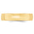 Image of 10K Yellow Gold 5mm Lightweight Comfort Fit Band Ring