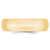 Image of 10K Yellow Gold 6mm Lightweight Comfort Fit Band Ring