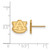 10K Yellow Gold Auburn University X-Small Post Earrings by LogoArt (1Y008AU)