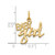 Image of 10K Yellow Gold Baby Girl Charm 10C130