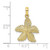 Image of 10K Yellow Gold Beaded Starfish Pendant