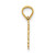 Image of 10K Yellow Gold BORN TO SHOP Pendant