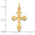 Image of 10K Yellow Gold Cross Charm 10C66