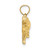 Image of 10K Yellow Gold Dalmatian Dog Pendant