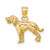 Image of 10K Yellow Gold Dalmatian Dog Pendant