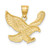 Image of 10K Yellow Gold Diamond-cut Eagle Pendant