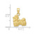 Image of 10K Yellow Gold Diamond-cut Shih Tzu Pendant 10K3432
