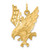 Image of 10K Yellow Gold Eagle Charm 10C615