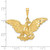 Image of 10K Yellow Gold Eagle Pendant 10C612