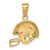 Image of 10k Yellow Gold Football Helmet Pendant 10K3604