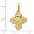 Image of 10K Yellow Gold Four Way Medal Pendant