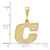Image of 10K Yellow Gold Initial C Pendant