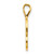 Image of 10K Yellow Gold Initial P Pendant 10C767P