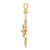 Image of 10K Yellow Gold Large Anchor Pendant