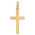 Image of 10k Yellow Gold Latin Cross Pendant