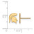 Image of 10K Yellow Gold Michigan State University X-Small Post Earrings LogoArt 1Y050MIS